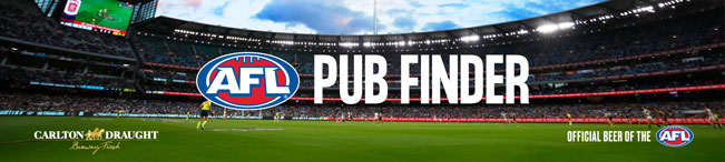 Carlton Draught AFL Pub Finder